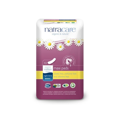 Penso Higiénico Algodão Bio Noite - Natracare - DI475006