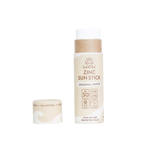 Suntribe Stick Protetor Solar Zinco FPS 30 Branco (30 G) - Suntribe - 7350097210169