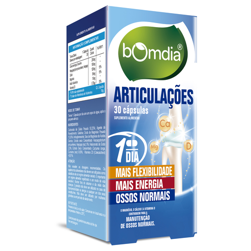 BomDia Articulações 30 Caps - BomDia Fharmonat - 5601312102779