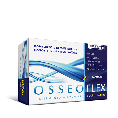 Osseoflex - Alívio Rápido 60 Cápsulas Nutriflor - Nutriflor - 5603839004321