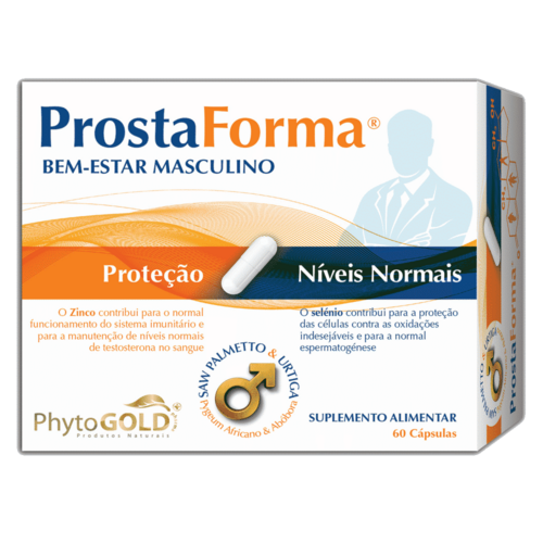Prostaforma 60 cápsulas - PhytoGold - PhytoGold - 5600299127027