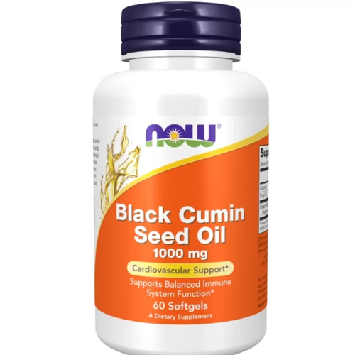 Black Cumin Seed Oil – 60 softgels – Now