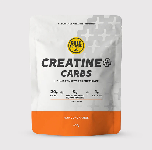 Creatine + Carbs Manga e Laranja - 600g - GoldNutrition - GoldNutrition - 5601607080041