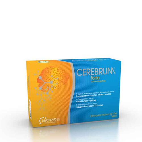 Cerebrum Forte com Cerosomas 30 Ampolas - Cerebrum - 5601436105168