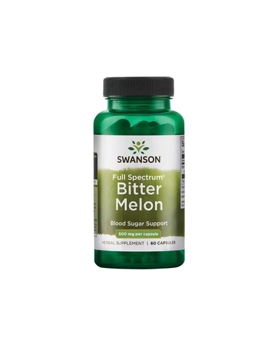 Melão Amargo 500 mg 60 cápsulas - Swanson - Swanson - 087614111612