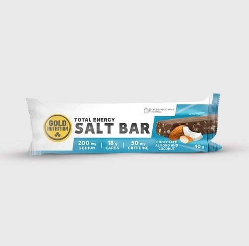 Total Energy Salt Bar Chocolate Amêndoa Coco - GoldNutrition - EC588890chocococo