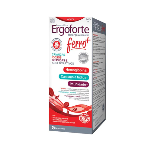 ErgoForte Ferro+ – 300 mL – Farmodiética - Farmodiética - 5601653006279