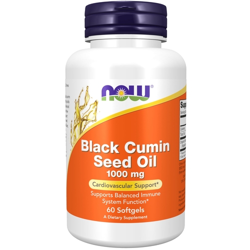 Black Cumin Seed Oil – 60 softgels – Now - Now Foods - 733739017116