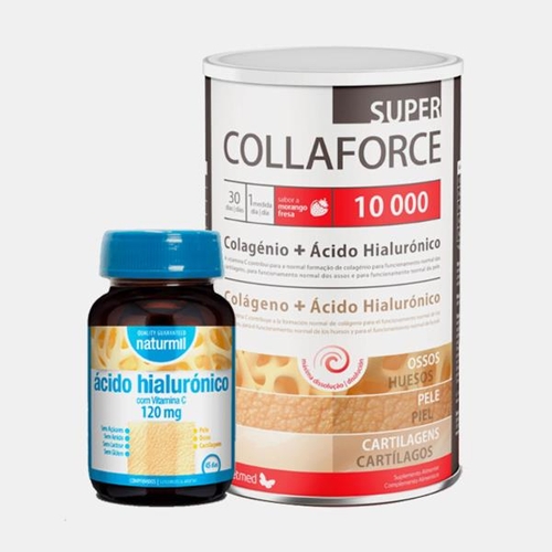 Super Collaforce 10.000mg em Pó 450g Dietmed - OFERTA ácido Hialurónico Naturmil