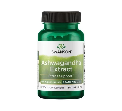 Ashwagandha 450 mg - 60 Cápsulas - Swanson - Swanson - 0087614142876