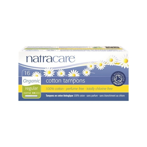 Tampão Algodão Bio Aplicador Regular - Natracare