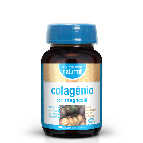 Naturmil - Colagénio com Magnésio 90 comprimidos - Naturmil - 5605481408335