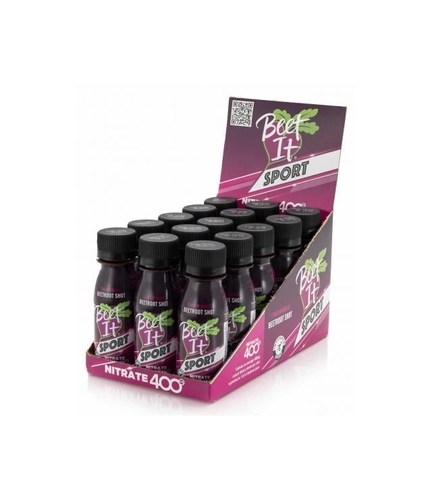 Cx. 15 Sumos Concentrado Beterraba NITRATE 400 - Shot - Beet it - 5020934923713