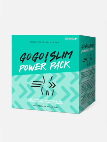 Farmodiética Go Go Slim Power Pack 30 Ampolas + 30 Cáps (Validade 07/2025) - Farmodiética - 5601653017275