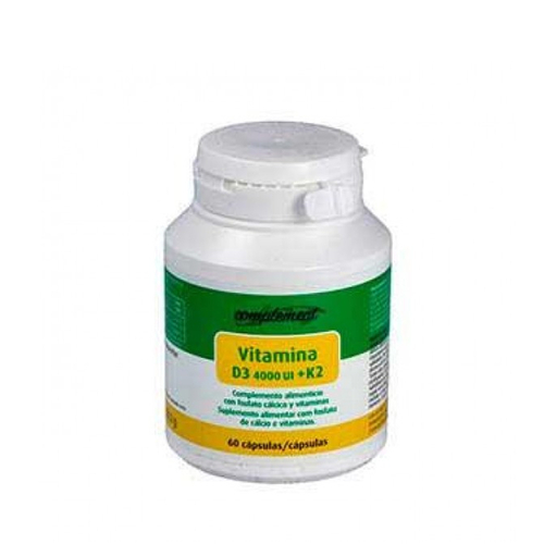 Vitamina D3 4000 + K2 60Cap - Complement - Val. Curta 07/24 - Hairwonder - ab1382A017