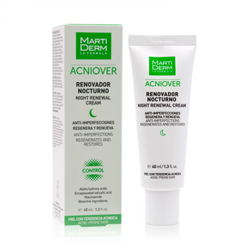 Martiderm Acniover Creme Renovador Noite 40ml