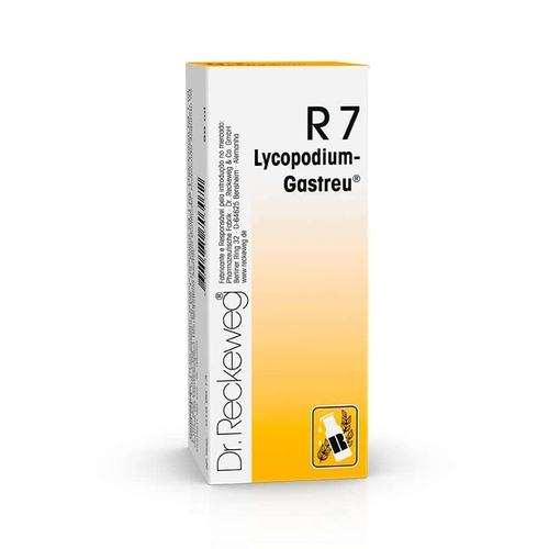 Dr. Reckeweg R7 Lycopodium-Gastreu Gotas Orais Solução 50ml - Dr. Reckeweg - 5605481703072