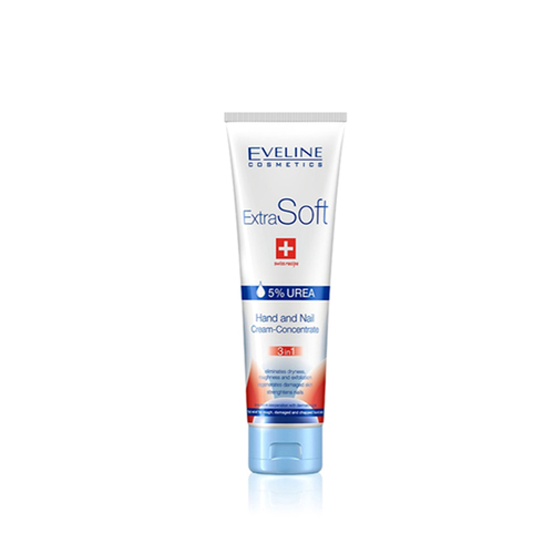 Eveline Cosmetics Creme de Mãos e Unhas: 5% Ureia 100ml - Eveline Cosmetics - 5907609333957