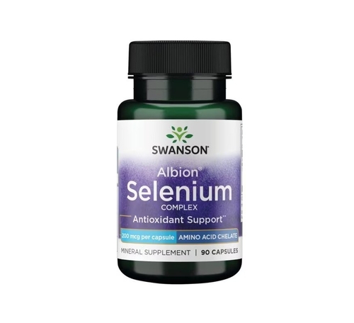 Albion Selenium Complex 200 Mcg - 90 Cápsulas - Swanson - Swanson - 087614020679