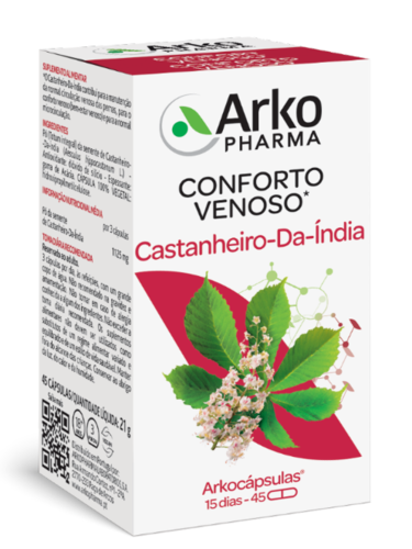 Arkocápsulas Castanheiro da Índia 45 Cápsulas