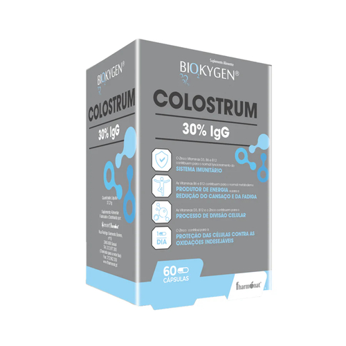 Biokygen Colostrum 30 de IgG 60 Cápsulas - Biokygen - BK097432