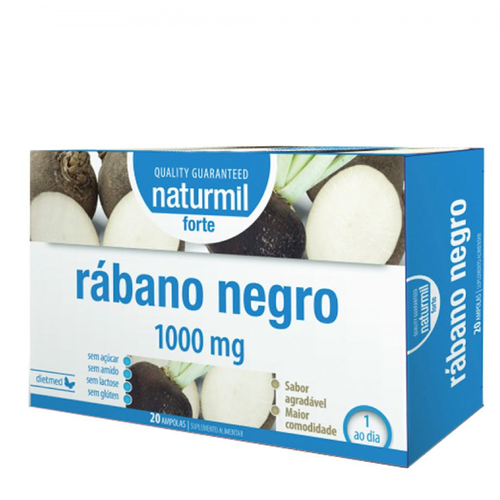 Naturmil - Rábano Forte 20 ampolas - Naturmil - 5605481201189