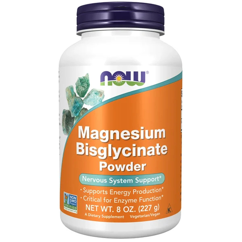 Now Magnesium Bisglycinate em Pó 227g