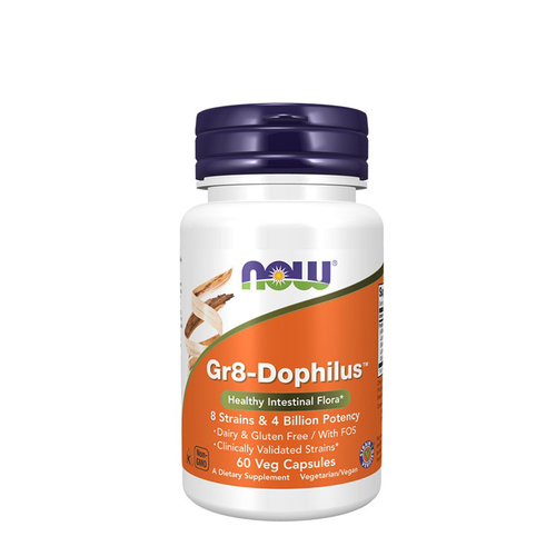 GR8-Dophilus 60 Cápsulas - NOW - Now Foods - 733739029126
