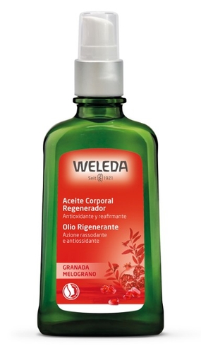 Weleda Óleo de Massagem Corporal Regenerador de Romã 100 ml