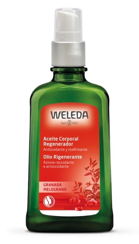 Weleda Óleo Corporal Regenerador de Romã 100 ml - Weleda - 4001638088473