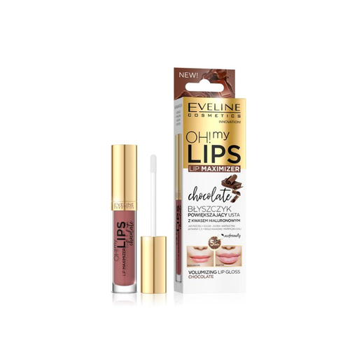 Eveline Cosmetics Oh! My Lips – Gloss labial volumizador Chocolate - Eveline Cosmetics - 5903416027393