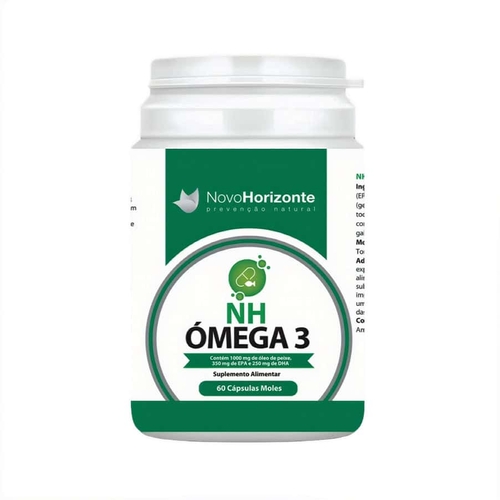 NH Ómega 3 – 60 cápsulas – Novo Horizonte