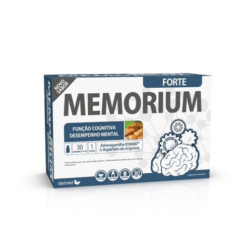 Memorium Forte - 30 ampolas - Dietmed - DietMed - 5605481101397
