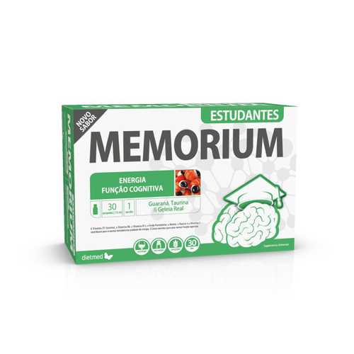 Memorium Estudantes - 30 ampolas - Dietmed - DietMed - 5605481101441