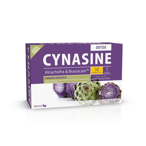 Cynasine Detox - 30 Ampolas Dietmed - DietMed - 5605481101342