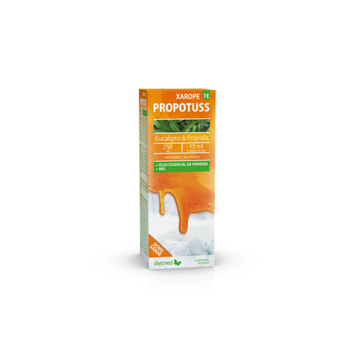 Propotuss TE Tosse com Expectoração 250ml - Dietmed - DietMed - 5605481104046