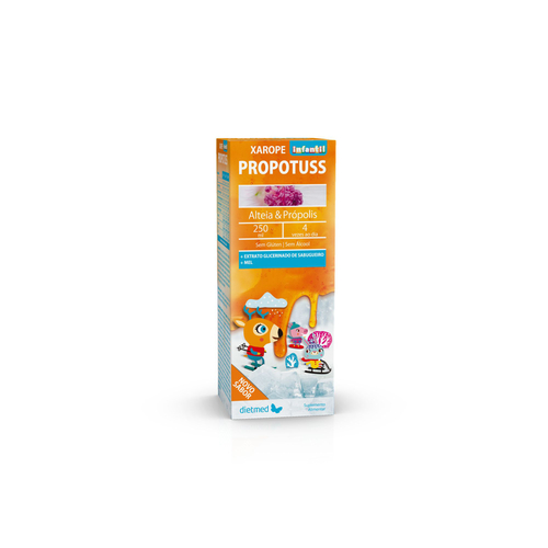 Propotuss Infantil Xarope 250ml - Dietmed - DietMed - 5605481104121