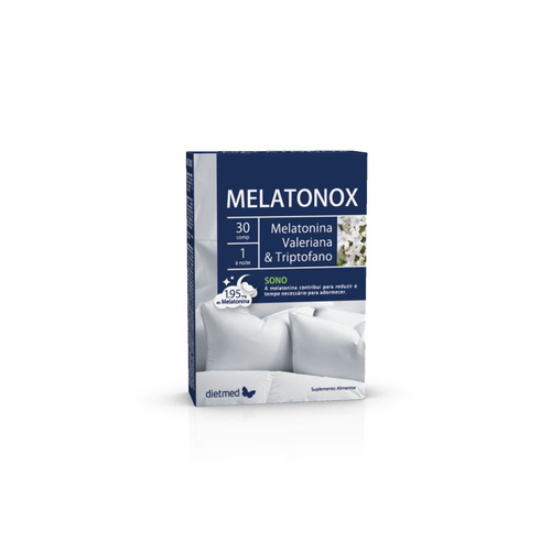 Melatonox (1,95mg) - 30 comprimidos - Dietmed - DietMed - 5605481108433