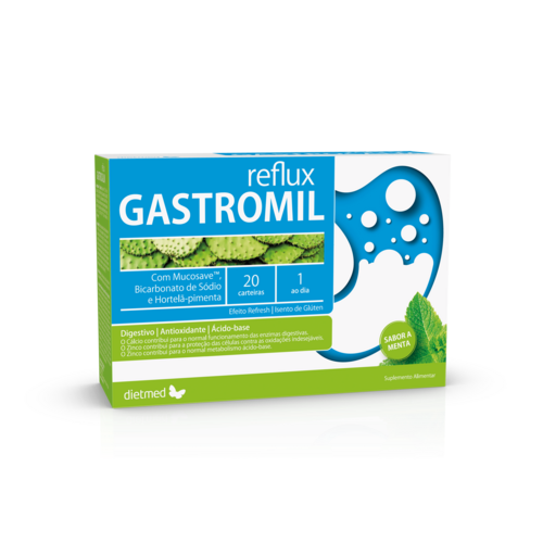 Gastromil Reflux 20 carteiras - Dietmed - DietMed - 5605481112751