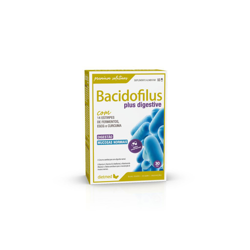 Bacidofilus Plus - 60 Cápsulas - Dietmed - DietMed - 5605481107443