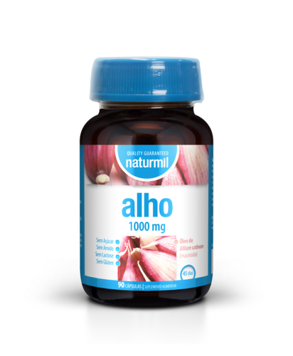 Naturmil - Alho 1000mg - 90 cápsulas - Naturmil - 5605481407024