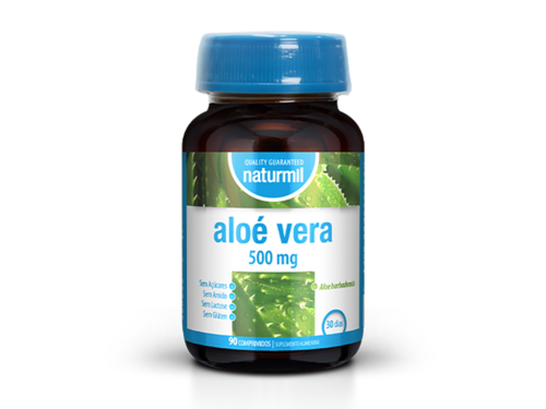 Naturmil - Aloé Vera 500mg 90 comprimidos - Naturmil - 5605481408038