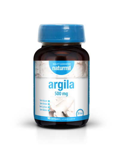 Naturmil - Argila 500mg 90 comprimidos - Naturmil - 5605481408045