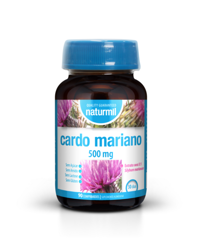 Naturmil - Cardo Mariano 500mg 90 comprimidos - Naturmil - 5605481408083