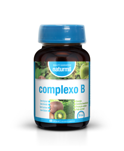 Naturmil - Complexo B 60 cápsulas - Naturmil - 5605481407253