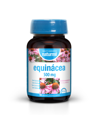 Naturmil - Equinacea 500mg - 90 cápsulas - Naturmil - 5605481407284