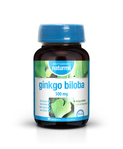 Naturmil - Ginkgo Biloba 500mg 90 comprimidos - Naturmil - 5605481408120