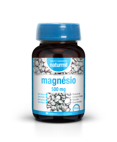 Naturmil - Magnésio 500mg 90 Comprimidos - Naturmil - 5605481408168