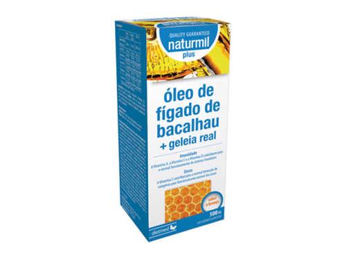Naturmil - Óleo Figado Bacalhau com Geleia real Plus - Naturmil - 5605481203022