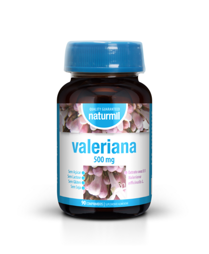 Naturmil - Valeriana 500mg 90 Comprimidos - Naturmil - 5605481408199